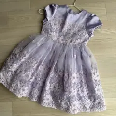 エニィファム　110センチ　花刺繍ドレス