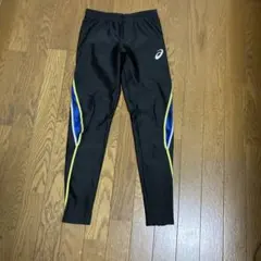 asics ランニングタイツ ブラックのサムネイル
