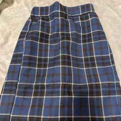 GUチェック柄 タイトスカート