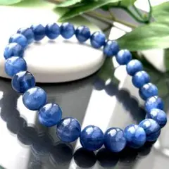 高品質5Aランク！カイヤナイトブレスレット 約8ミリy1218