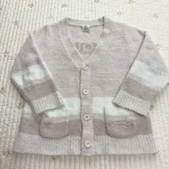 ジェラートピケキッズカーディガンSサイズ