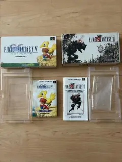 ファイナルファンタジー V & VI 外箱&説明書セット