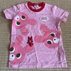 ホットビスケッツピンクうさぎTシャツ