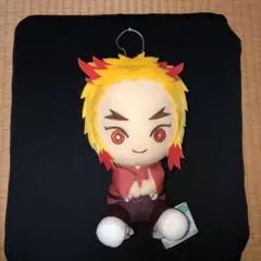 鬼滅の刃　でっかいぽふっと　ぬいぐるみ　煉獄杏寿郎　タグ付き