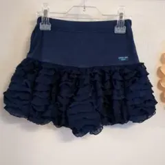ANNA SUI フリル付き ネイビー 半ズボン 130cm位