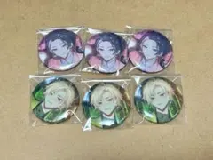 【エイトリ】輝矢宗氏×3 久楽間潮×3 BD缶バッジ