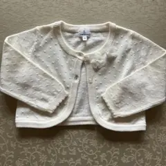 美品　超破格　組曲ボレロカーディガン90