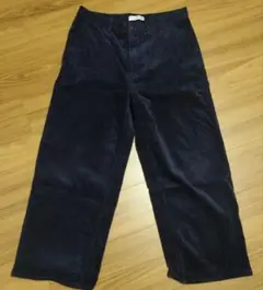 【最終値下げ】UNIQLO×イネス 太畝 ワイドコーデュロイパンツ