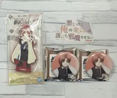 銀魂 神威 ヤマダ電機 缶バッジ ラバースタンド ステッカー セット