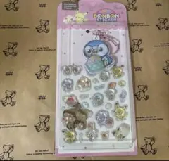 正規品　CANDY BONBON STICKER & KEYRING ポッチャマ