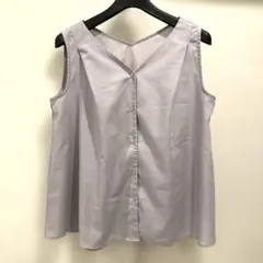 GU Mサイズ 薄紫 ノースリーブシャツ