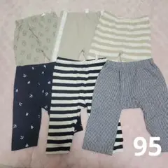 95サイズ ベビーレギンスセット