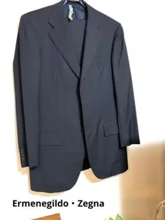 Ermenegildo Zegna エルメネジット・ゼニア スーツ　濃紺のサムネイル