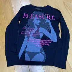 LAGUST 長袖カットソー PLEASUREプリント　y2k