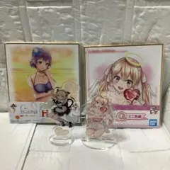 カッコウの許嫁　アクリルスタンド　ミニ色紙　　天野エリカ　海野幸　瀬川ひろ