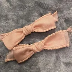 ピンクリボンヘアピンセット