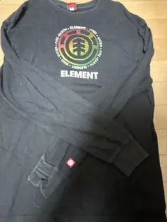ELEMENT 長袖カットソー ブラックのサムネイル