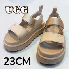 【値下】UGG GOLDENGLOW サンダル　厚底　23CM