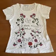 ホコモモラ　Tシャツ　花柄のサムネイル