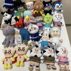 アンパンマン　プリちぃビーンズコレクション　ぬいぐるみ　まとめ売り　22体