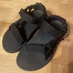 Teva ブラック サンダル 18cm 最終値下げです
