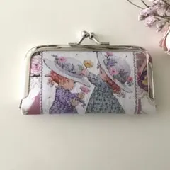 がま口印鑑ケース♡小物ケース　女の子　花柄