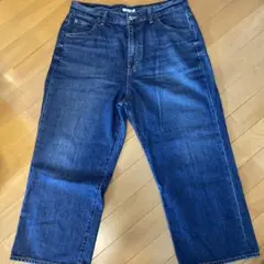 studio CLIP ストレートデニム 3L ダークブルー