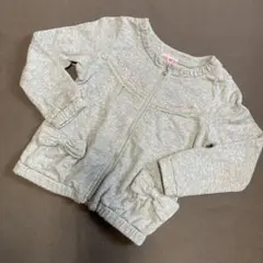 メゾピアノ☆120☆ジップアップトレーナー☆お値下げ