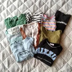 女の子 まとめ売り 140cm 9点 オールシーズン 子ども服 保育園