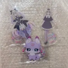 新品　名探偵プリキュア キュアアルカナ・シャドウ　アクリルスタンド　3点セット