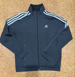 アディダス キッズ☆デニム風ジャージ ジップアップ 150