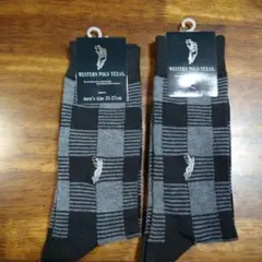 新品　紳士用靴下2足セット　２５ 〜２７cm