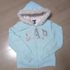 GAP ファー パーカー 平成 Y2K グランジ グリッター ギミック