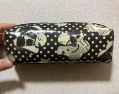 MARY QUANT 水玉模様 筆箱 ポーチ　マリークワント