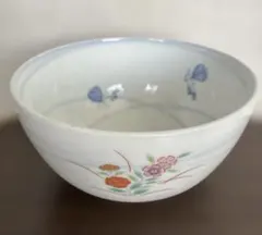有田焼 三峰 青い花と風景の陶器 小丼ぶり - メルカリ