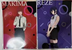 チェンソーマン レゼ篇 やよい軒 コラボ クリアファイル レゼ マキマ