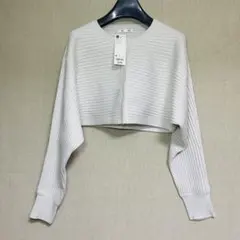 新品　GU ジーユー　クロップドカーディガン　Mサイズ