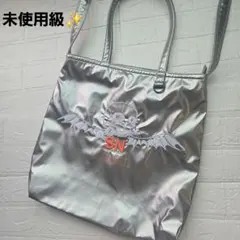 未使用級✨️GU UNDERCOVER シルバー トートバッグのサムネイル