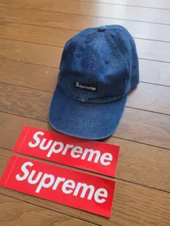 Supreme Cordura Denim Small Box 6-Panel