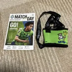 湘南ベルマーレ　マッチデープログラム キングベル ドリンクフォルダー