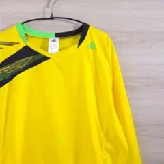 【アディダス】メンズ　サッカーウェア　長袖　F50 イエロー クライマプルーフ