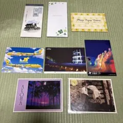 新品ポストカード5枚・一筆箋ハガキ箋セット