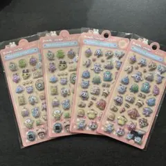 空気シール立体ぷくぷくシールセットたまごっち