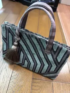 JOJO RETICULE ミニバッグ　　茶紗（ササ）