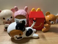 リラックマ 2017〜2018ハッピーセット 4体セット