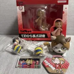 ハイキュー‼︎　手のひら孤爪研磨　けんまネコ　キーホルダー