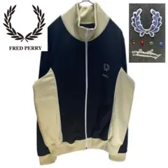 美品　80S フレッドペリー　トラックジャケット　装飾ロゴ