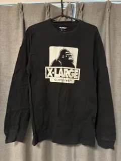 X-LARGE 黒 長袖Tシャツ M