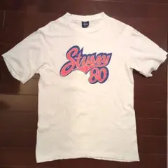 stussyＴシャツ　Ｓ　80年代BLACKタグ　メキシコ産