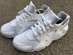 美品 NIKE AIR エア ハラチ ナイキ オール ホワイト 28 27
